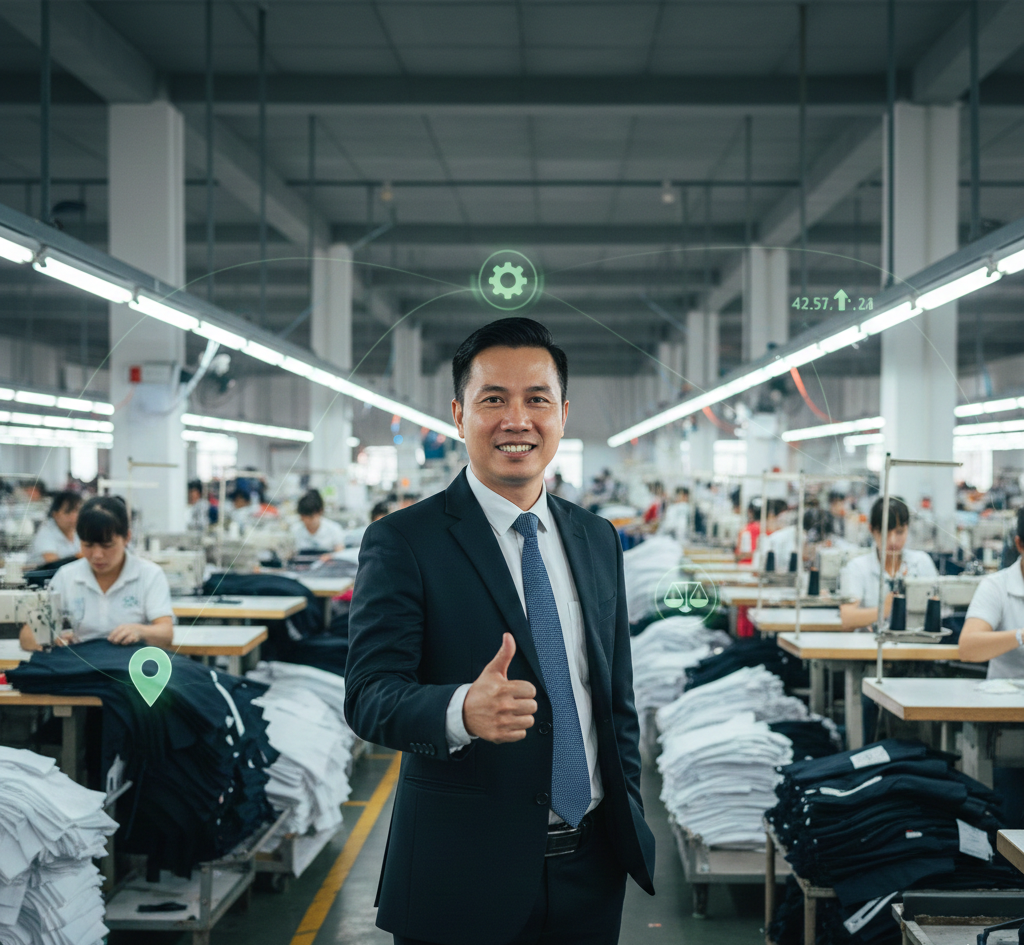 Quản lý sản xuất doanh nghiệp dệt may bằng ERP