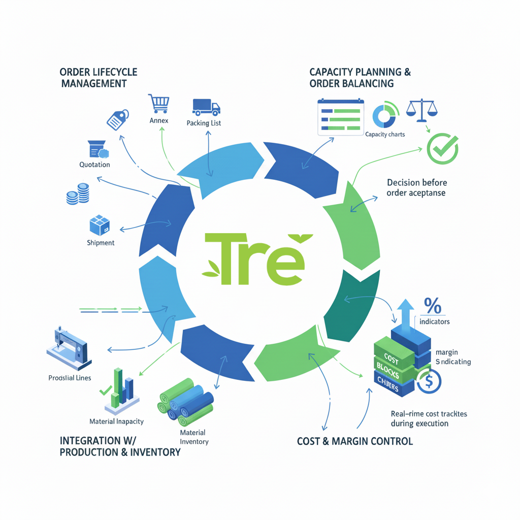 Quản lý kinh doanh doanh nghiệpdệt may của Tre giúp điều hành theo dữ liệu