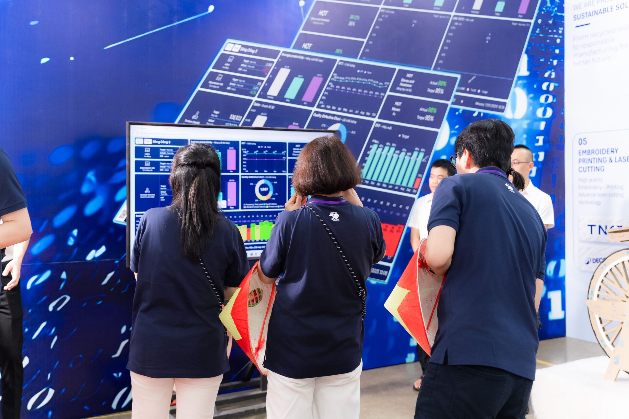 Năng lực số hóa của Tre trong chuỗi cung ứng sản xuất dệt may