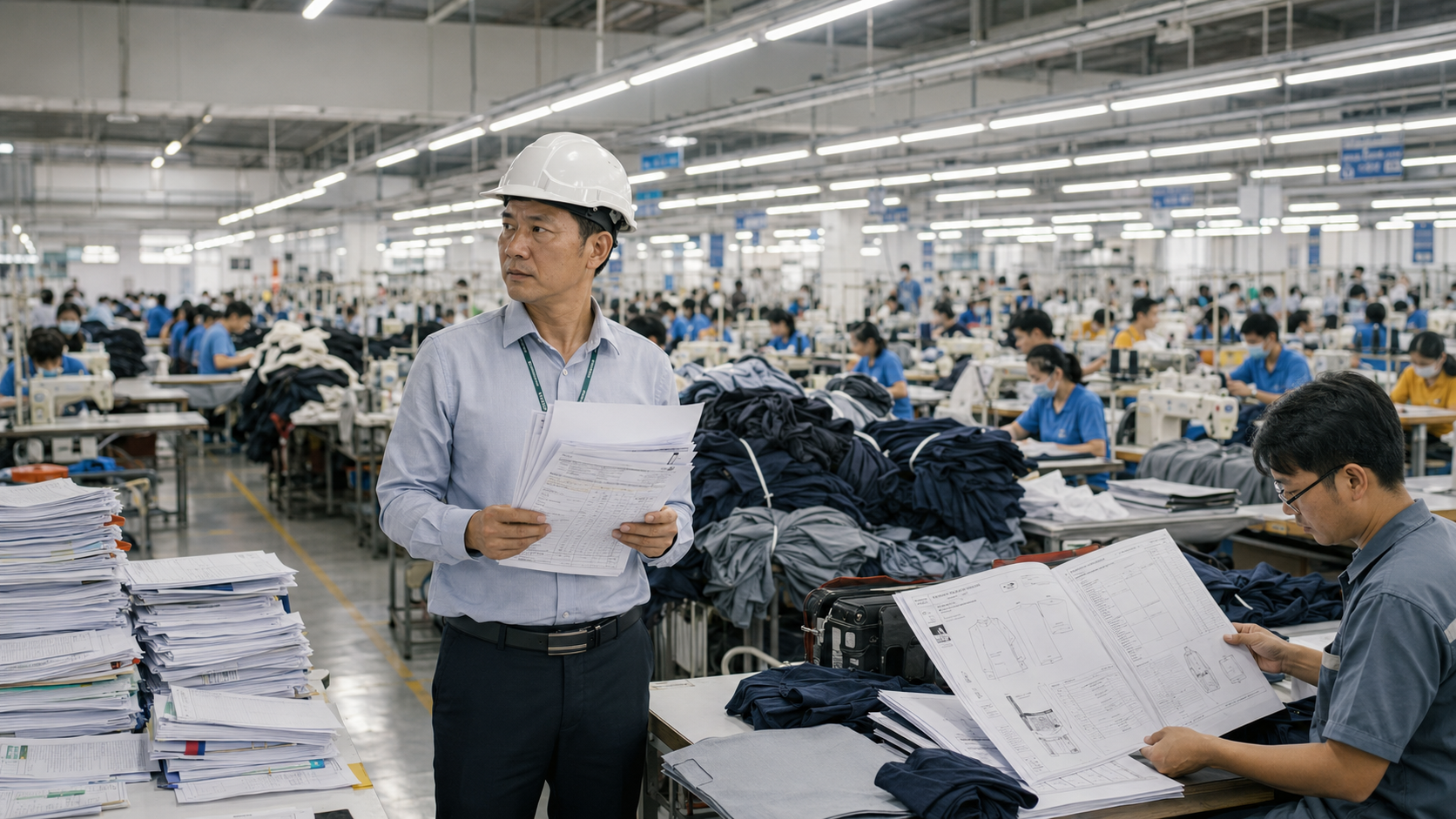Mã SHU ngành dệt may và SKU dệt may bởi phần mềm Tre ERP