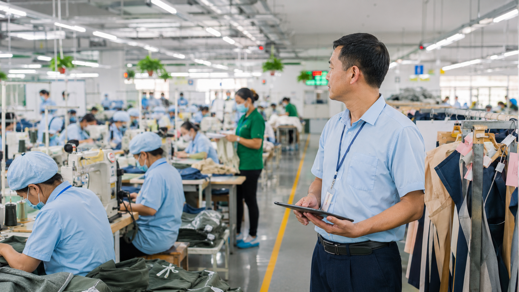 Đánh giá năng lực nhà máy may bằng phần mềm quản lý sản xuất Tre ERP