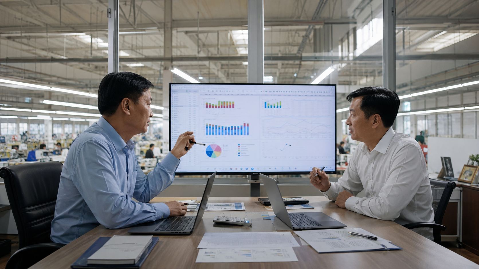 Tầm nhìn lãnh đạo quan trọng trong chuyển đổi số nhà máy bằng phần mềm sản xuất, đánh giá năng lực nhà máy may